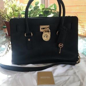 Michael Kors East West Hamilton Satchel